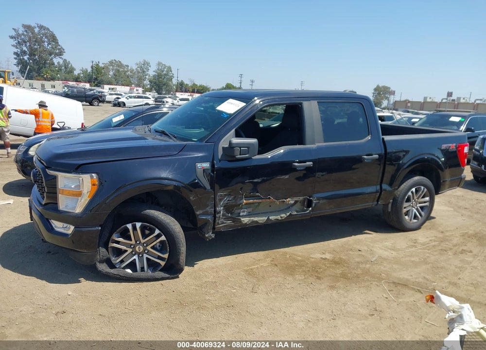 2021 FORD F-150 XL VIN: 1FTEW1EP1MFA09017