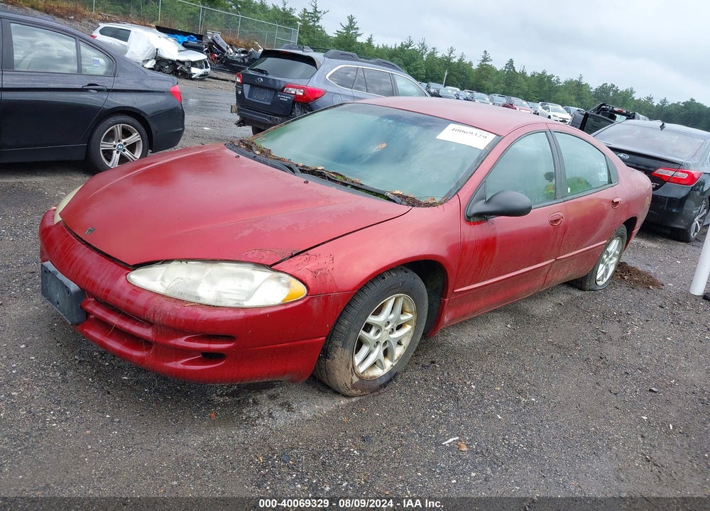 2002 DODGE INTREPID SE VIN: 2B3HD46R82H211211