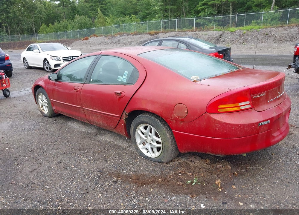 2002 DODGE INTREPID SE VIN: 2B3HD46R82H211211