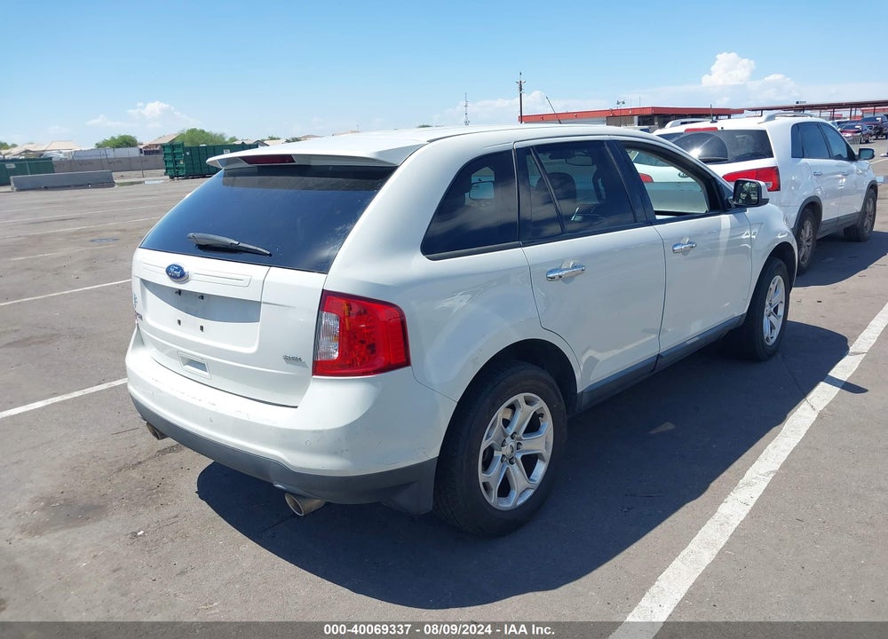 2011 FORD EDGE SEL VIN: 2FMDK3JC5BBA13099