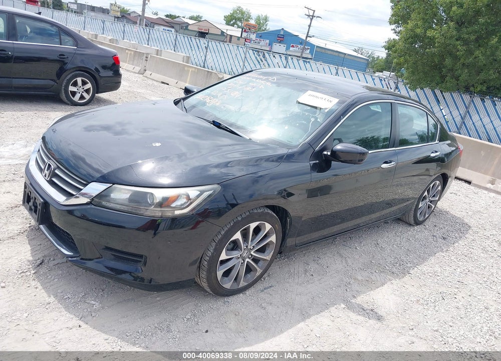 2013 HONDA ACCORD SPORT VIN: 1HGCR2F5XDA237453