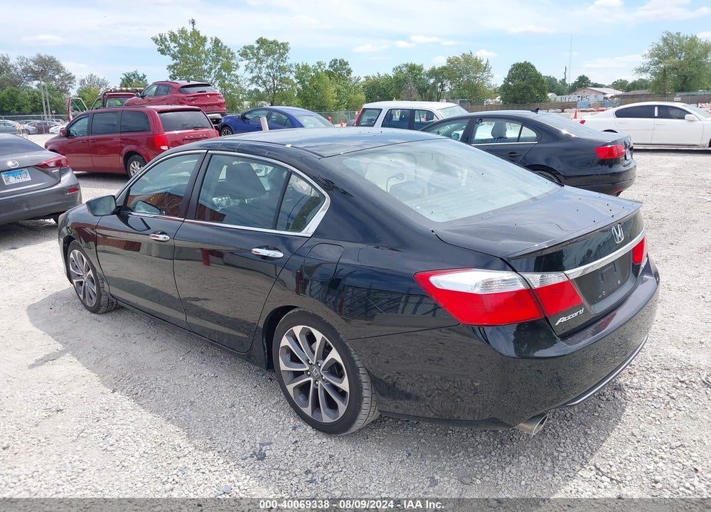 2013 HONDA ACCORD SPORT VIN: 1HGCR2F5XDA237453