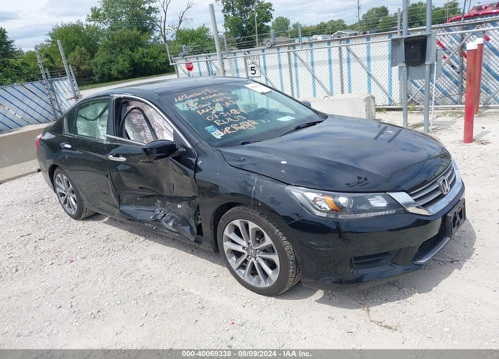 2013 HONDA ACCORD SPORT VIN: 1HGCR2F5XDA237453