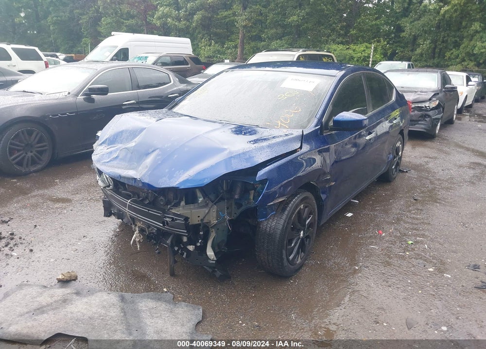2019 NISSAN SENTRA SV VIN: 3N1AB7AP8KY452633