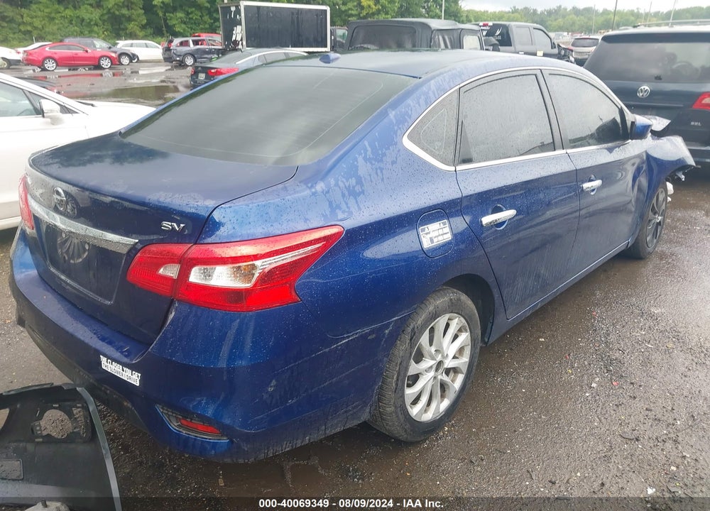 2019 NISSAN SENTRA SV VIN: 3N1AB7AP8KY452633