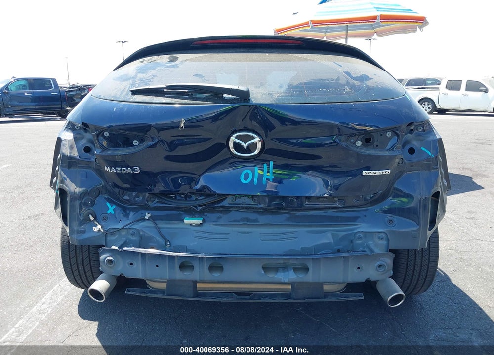 2022 MAZDA 3 SELECT VIN: JM1BPAKL1N1503524