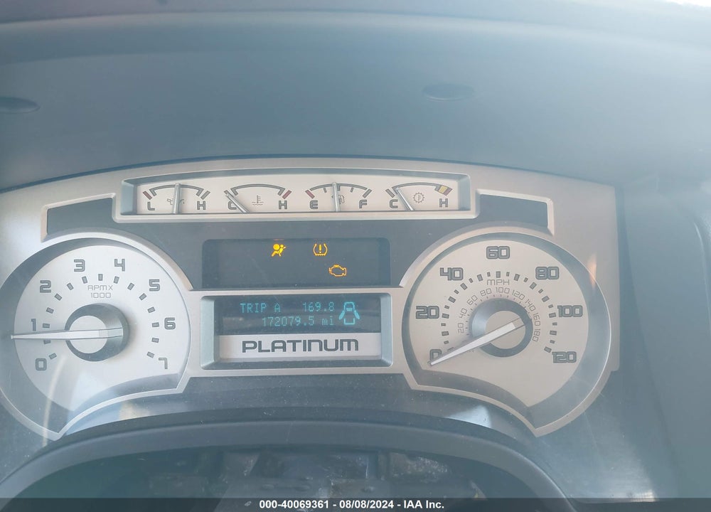 2010 FORD F-150 VIN: 1FTFW1EV0AFB69209
