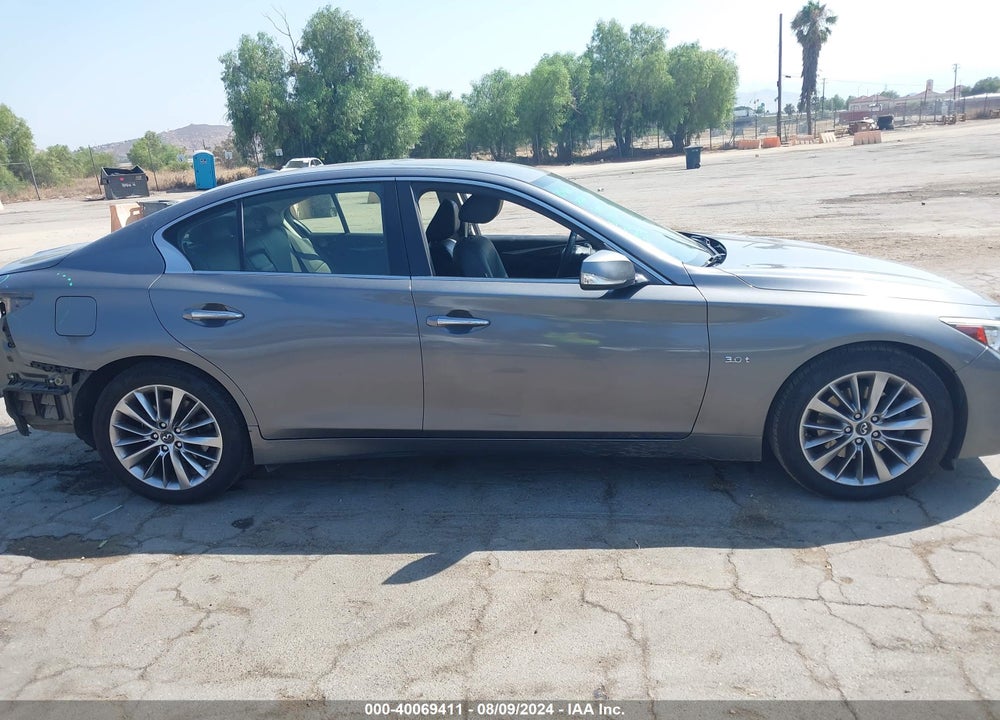 2018 INFINITI Q50 3.0T LUXE VIN: JN1EV7AR3JM610825