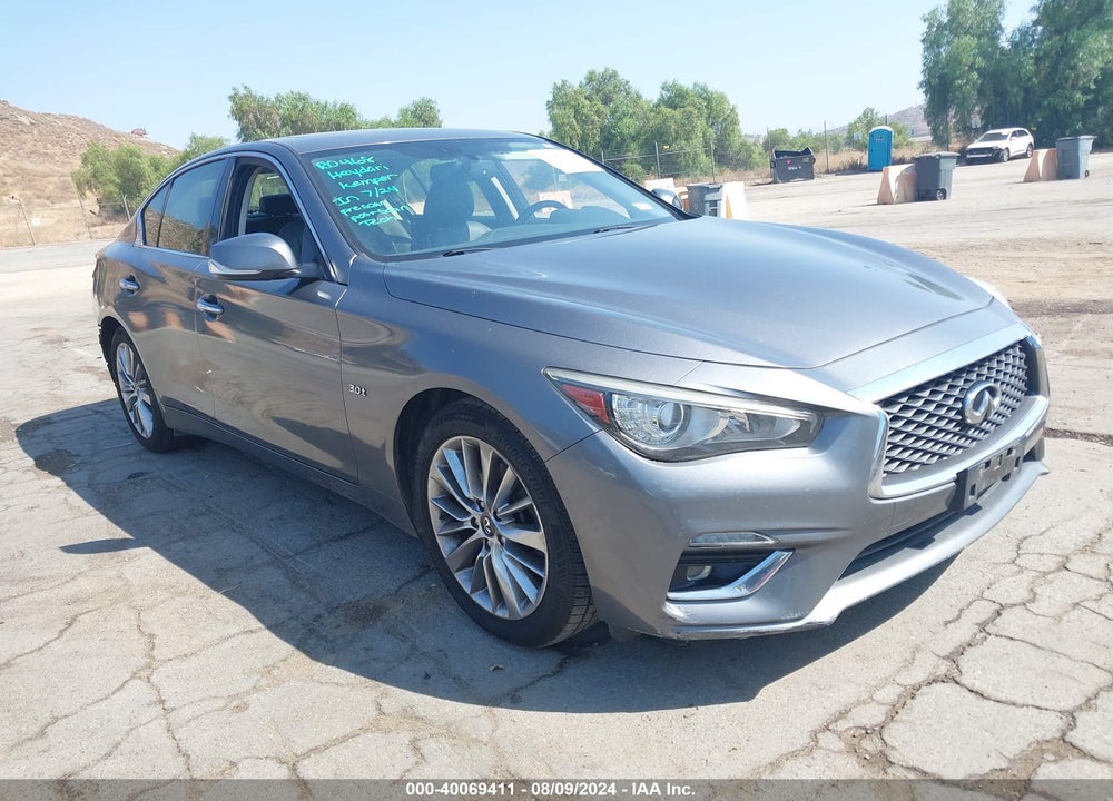 2018 INFINITI Q50 3.0T LUXE VIN: JN1EV7AR3JM610825