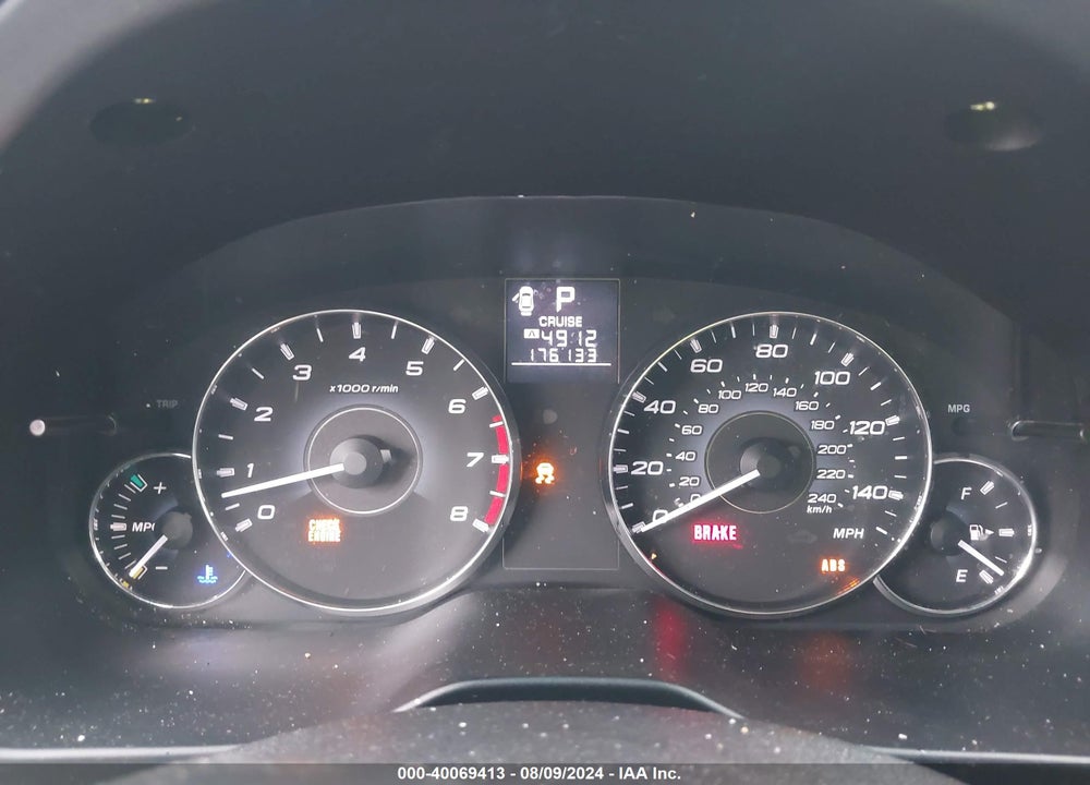 2012 SUBARU OUTBACK 2.5I LIMITED VIN: 4S4BRBJC0C3232423