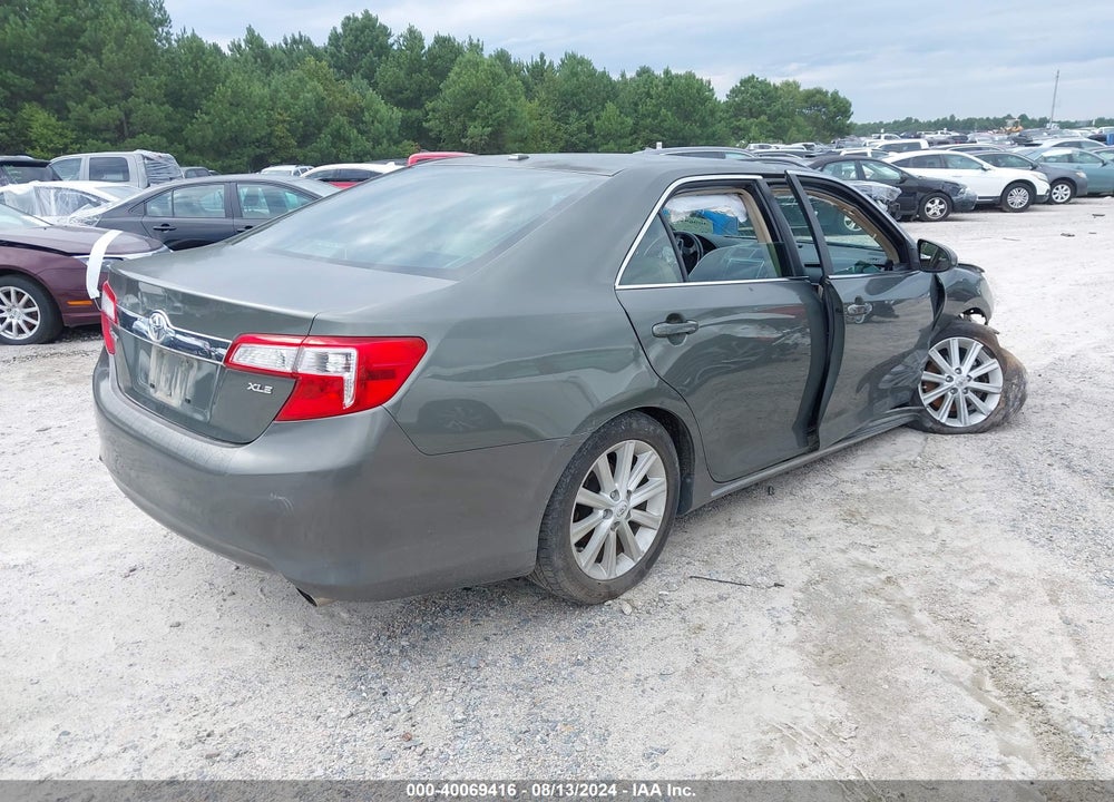 2012 TOYOTA CAMRY XLE VIN: 4T1BF1FK7CU615725