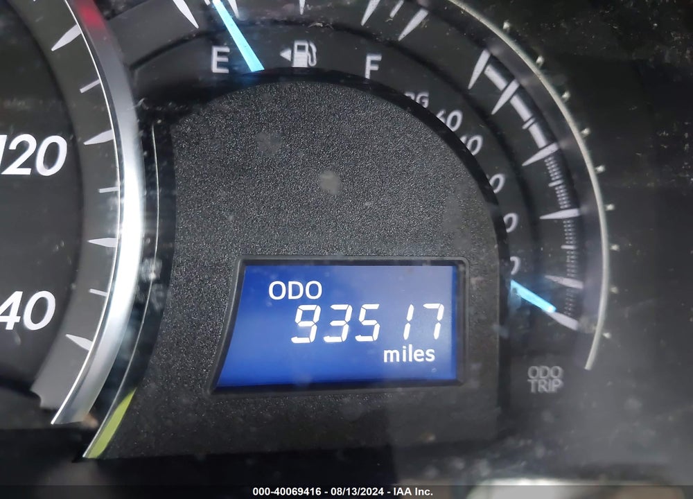 2012 TOYOTA CAMRY XLE VIN: 4T1BF1FK7CU615725