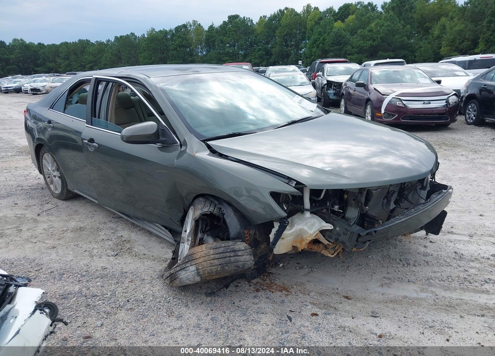 2012 TOYOTA CAMRY XLE VIN: 4T1BF1FK7CU615725