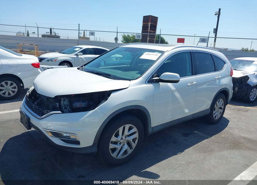 2016 HONDA CR-V EX-L VIN: 5J6RM4H77GL026098