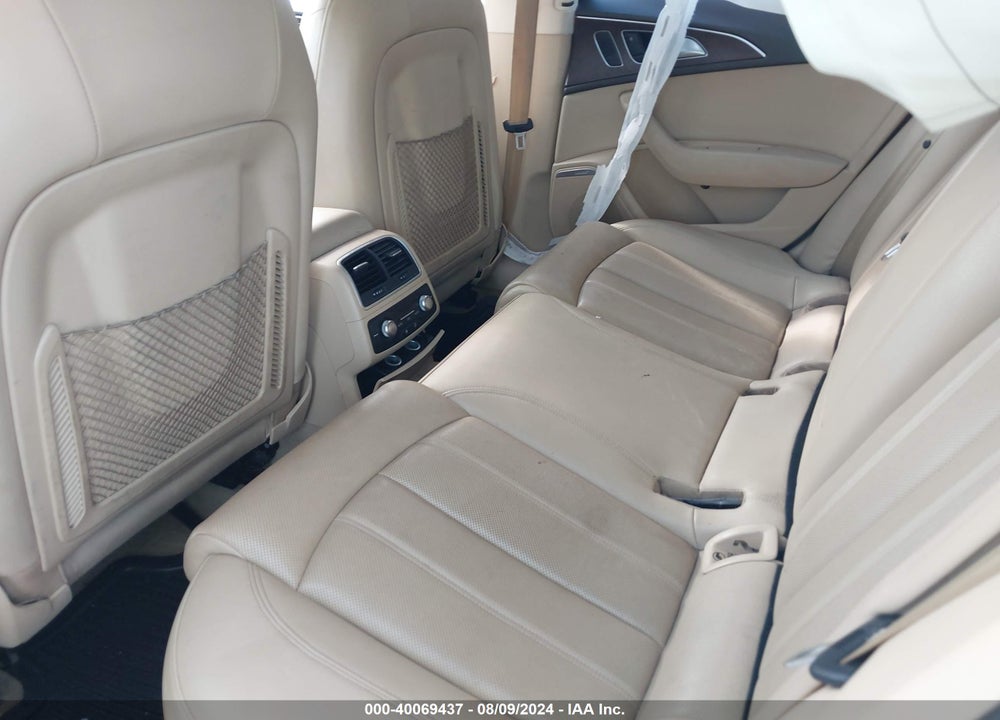 2012 AUDI A6 3.0 PREMIUM VIN: WAUHGAFC1CN075896