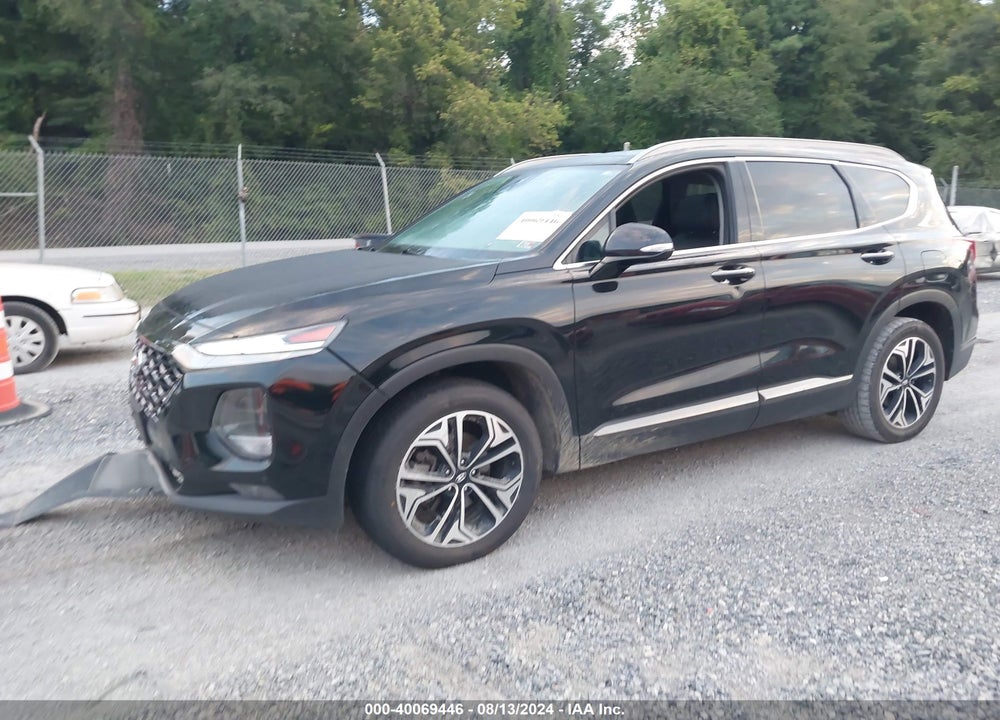 2019 HYUNDAI SANTA FE LIMITED 2.0T VIN: 5NMS5CAA6KH019853