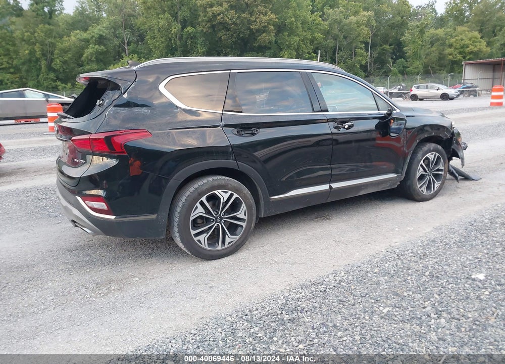 2019 HYUNDAI SANTA FE LIMITED 2.0T VIN: 5NMS5CAA6KH019853
