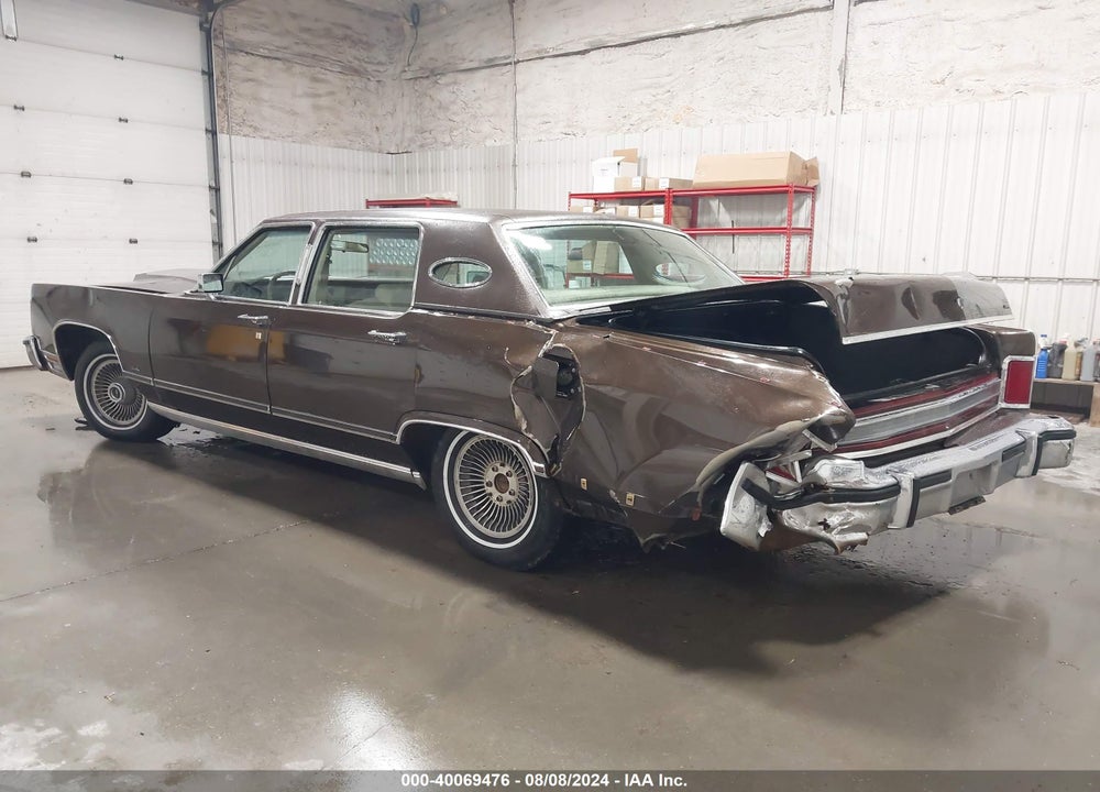 1978 LINC CONTINENTAL VIN: 0000F8Y82A862532F