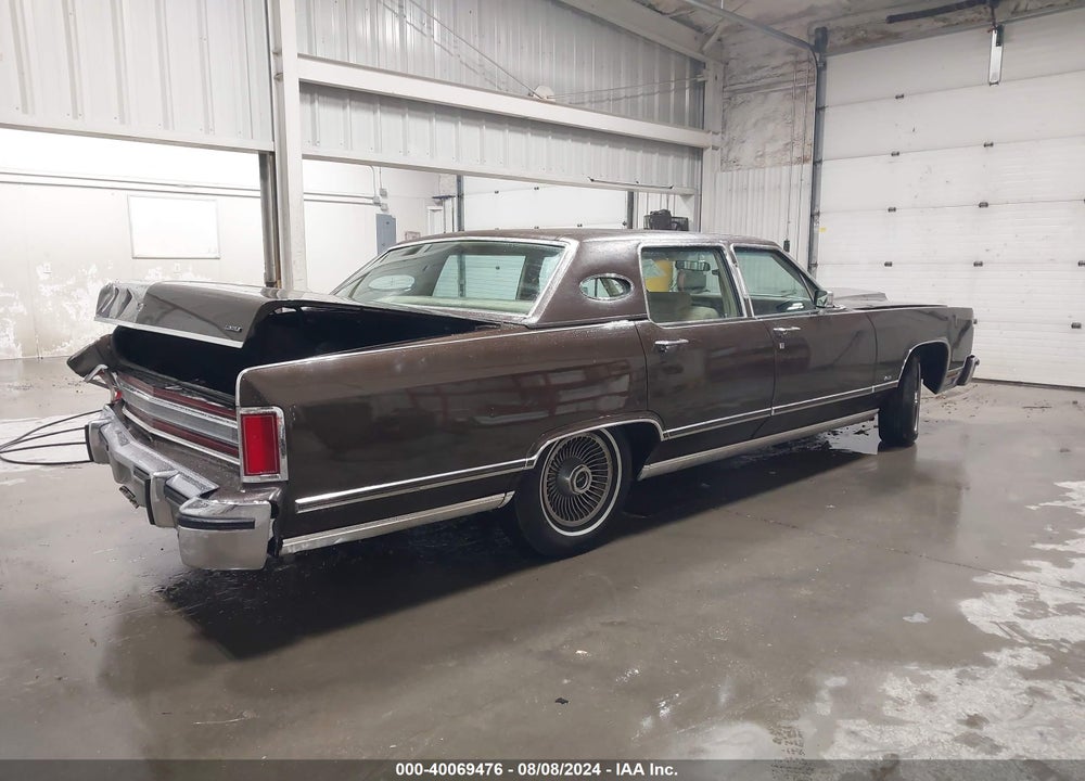 1978 LINC CONTINENTAL VIN: 0000F8Y82A862532F