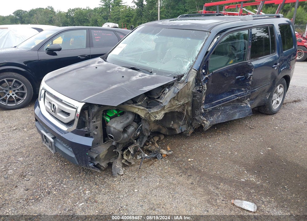 2011 HONDA PILOT EX-L VIN: 5FNYF3H50BB014195