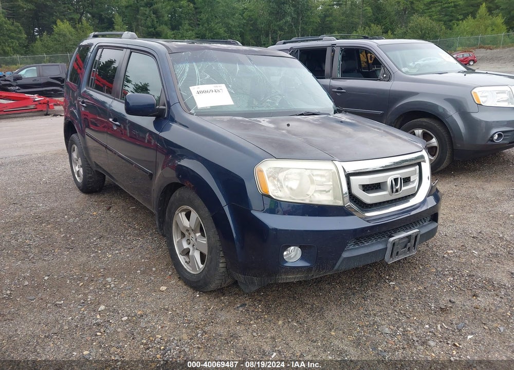2011 HONDA PILOT EX-L VIN: 5FNYF3H50BB014195