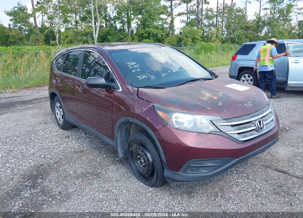 2012 HONDA CR-V LX VIN: 5J6RM3H34CL033267