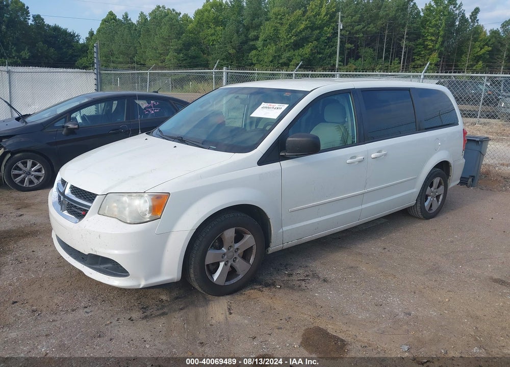 2013 DODGE GRAND CARAVAN VIN: 2C4RDGBG5DR554354