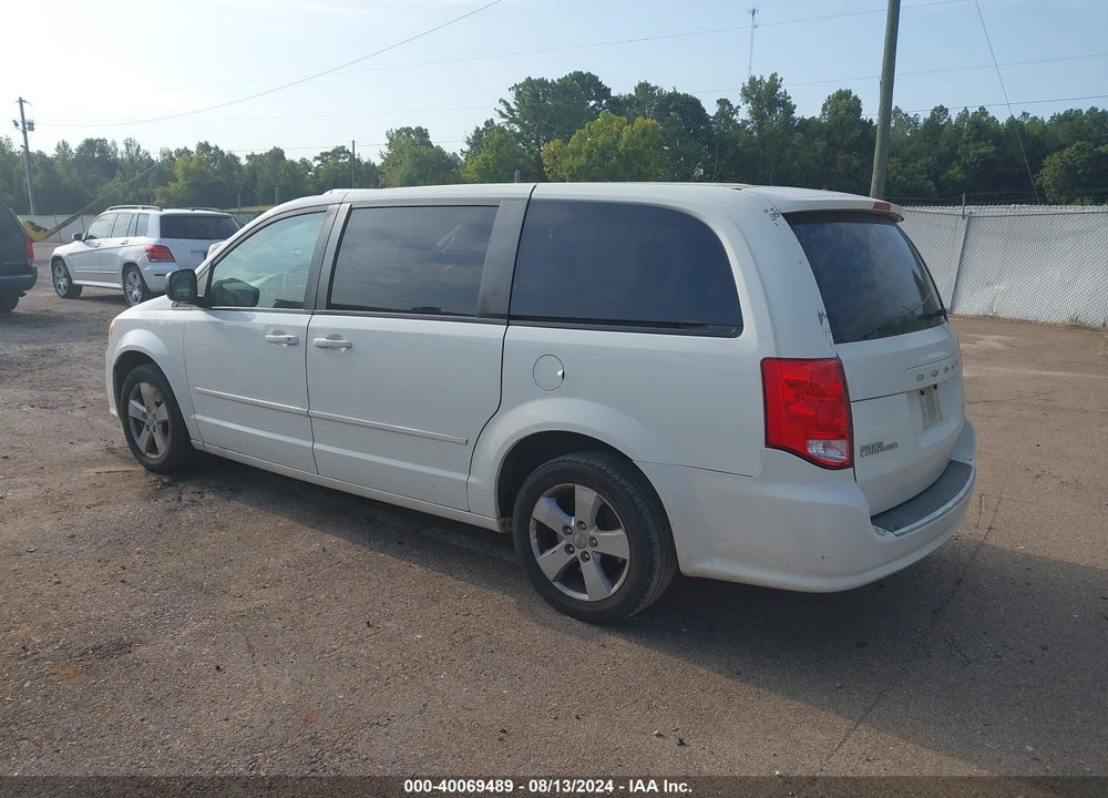 2013 DODGE GRAND CARAVAN VIN: 2C4RDGBG5DR554354