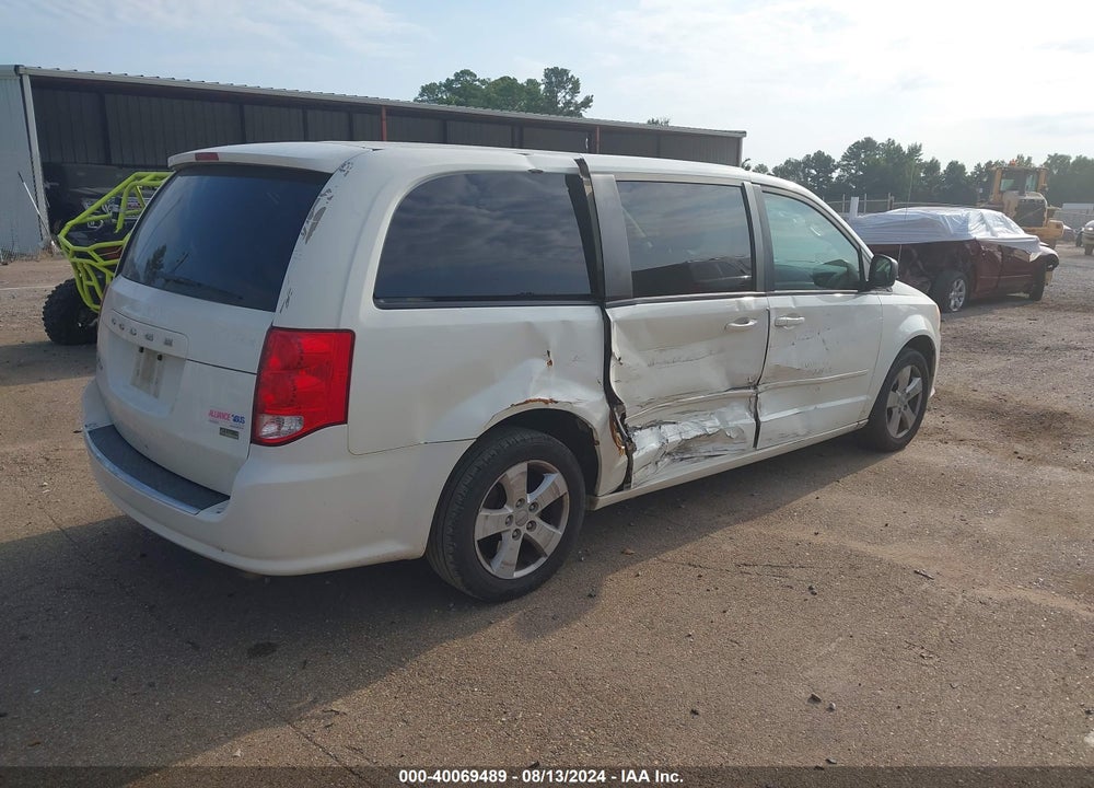 2013 DODGE GRAND CARAVAN VIN: 2C4RDGBG5DR554354