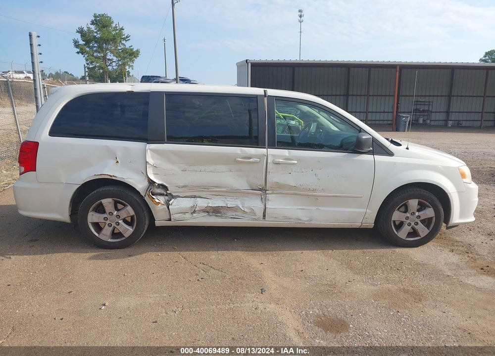 2013 DODGE GRAND CARAVAN VIN: 2C4RDGBG5DR554354