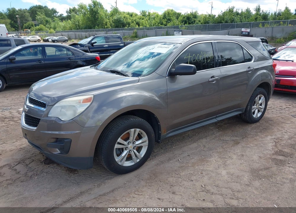2010 CHEVROLET EQUINOX LS VIN: 2CNALBEWXA6379159