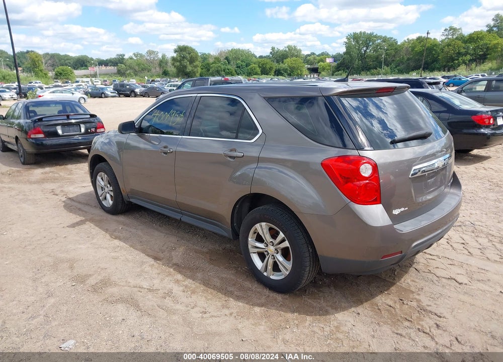 2010 CHEVROLET EQUINOX LS VIN: 2CNALBEWXA6379159