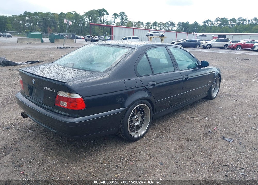 2001 BMW 540I VIN: WBADN53411GC97383