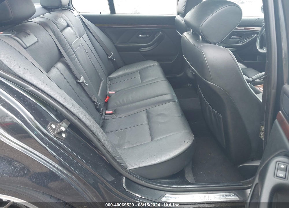 2001 BMW 540I VIN: WBADN53411GC97383