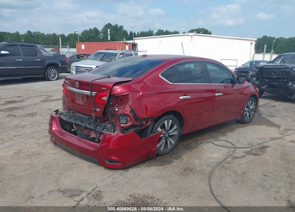 2019 NISSAN SENTRA VIN: 3N1AB7AP5KY234519