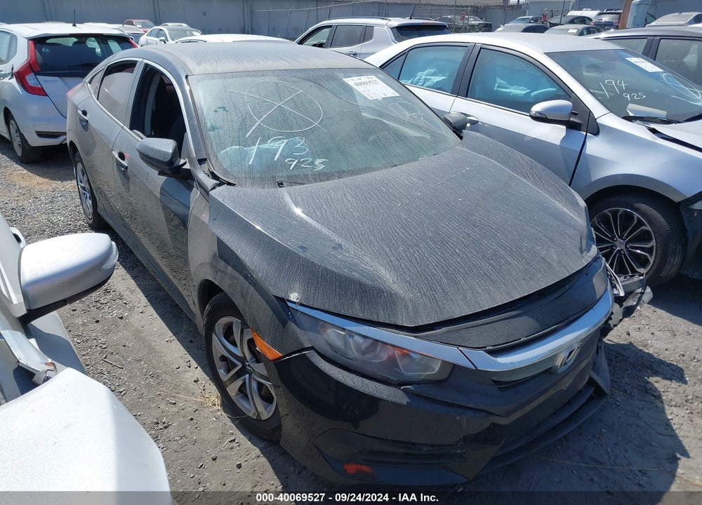 2018 HONDA CIVIC LX VIN: 2HGFC2F53JH535581