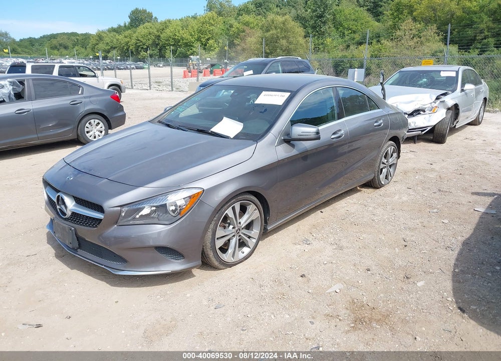 2018 MERCEDES-BENZ CLA 250 4MATIC VIN: WDDSJ4GB6JN681151