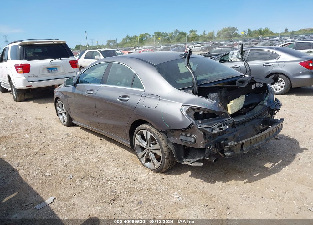 2018 MERCEDES-BENZ CLA 250 4MATIC VIN: WDDSJ4GB6JN681151