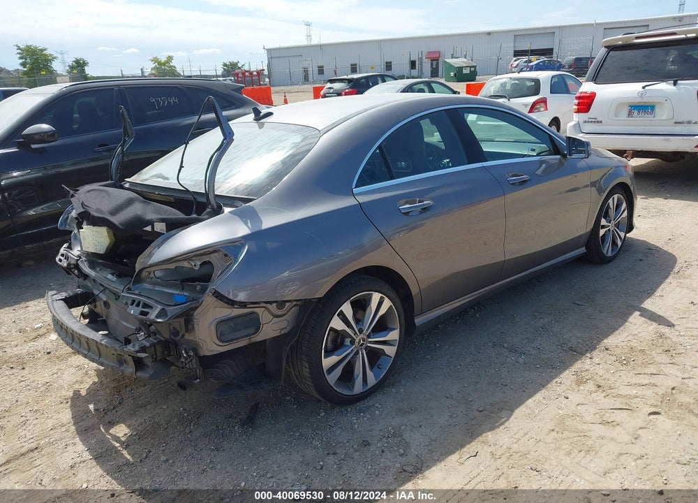 2018 MERCEDES-BENZ CLA 250 4MATIC VIN: WDDSJ4GB6JN681151