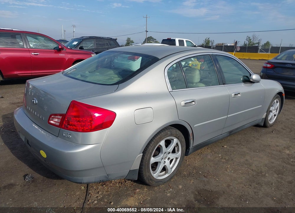 2004 INFINITI G35 VIN: JNKCV51E64M619057