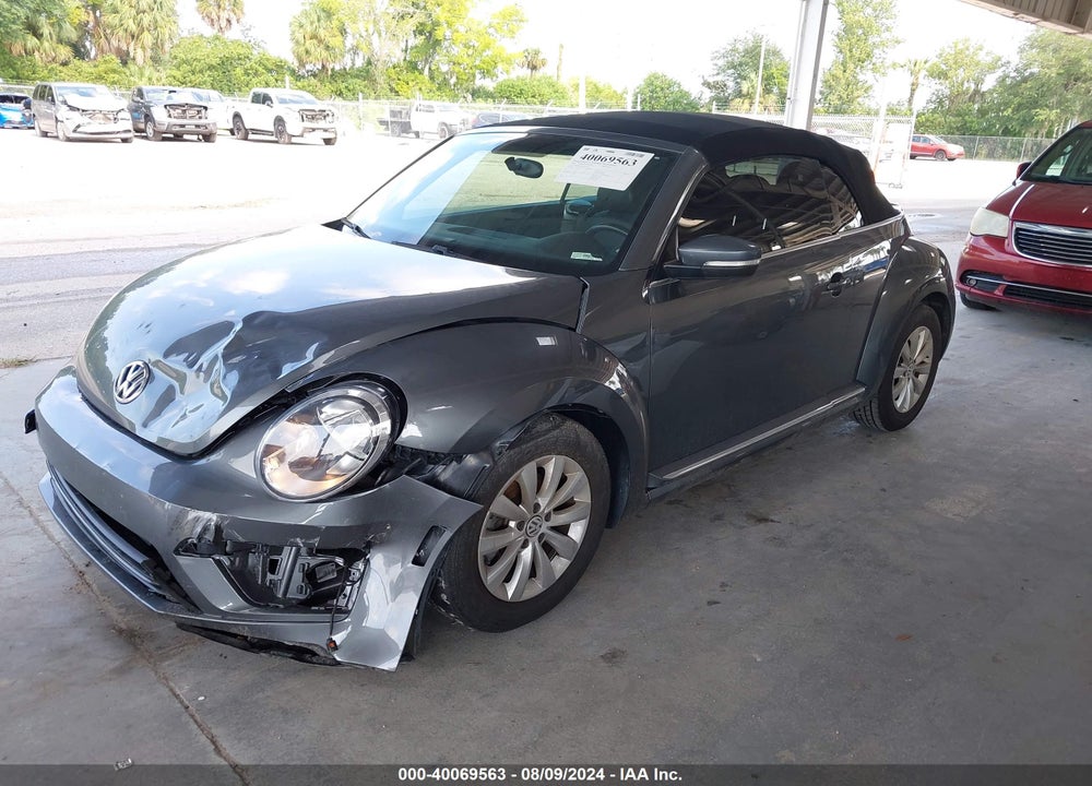 2018 VOLKSWAGEN BEETLE 2.0T COAST/2.0T S/2.0T SE VIN: 3VW5DAAT9JM515373