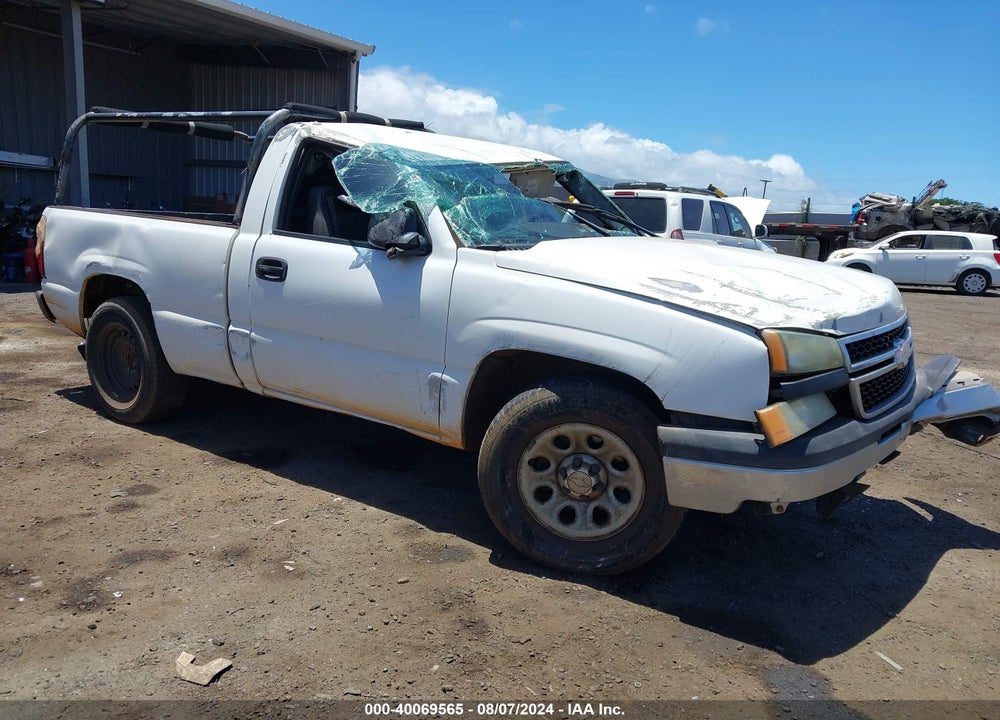 2007 CHEVROLET SILVERADO 1500 CLASSIC WORK TRUCK VIN: 1GCEC14X07Z141862