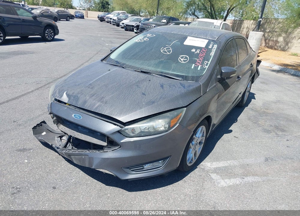 2015 FORD FOCUS SE VIN: 1FADP3F23FL375238