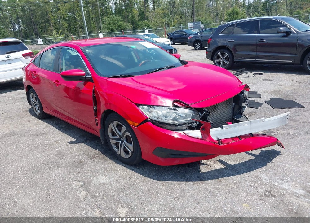 2018 HONDA CIVIC LX VIN: 2HGFC2F53JH510390