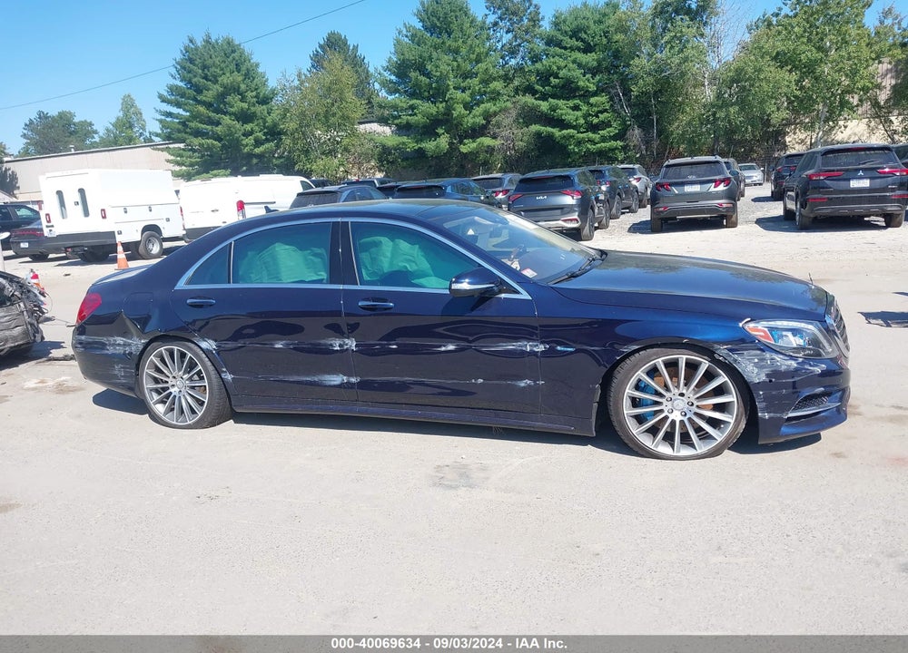 2016 MERCEDES-BENZ S 550 PLUG-IN HYBRID VIN: WDDUG6DBXGA261724