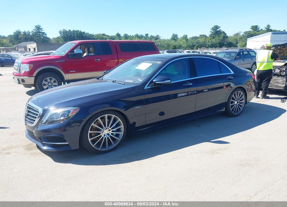 2016 MERCEDES-BENZ S 550 PLUG-IN HYBRID VIN: WDDUG6DBXGA261724