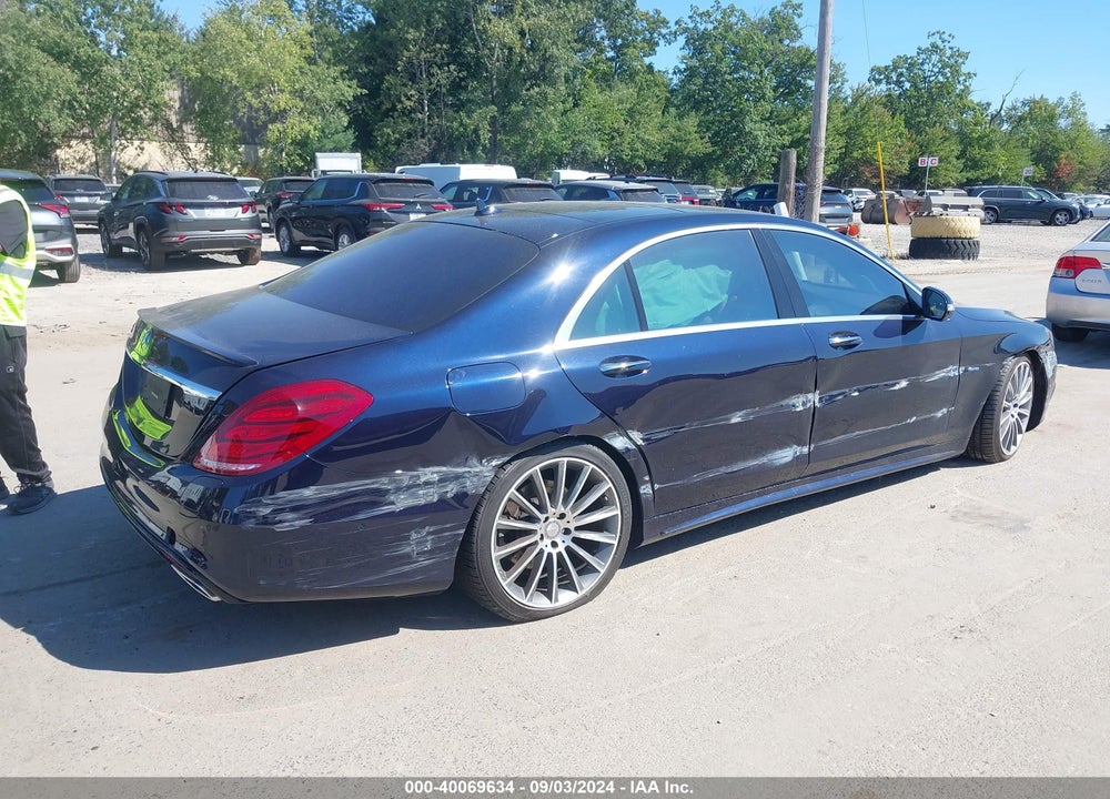 2016 MERCEDES-BENZ S 550 PLUG-IN HYBRID VIN: WDDUG6DBXGA261724