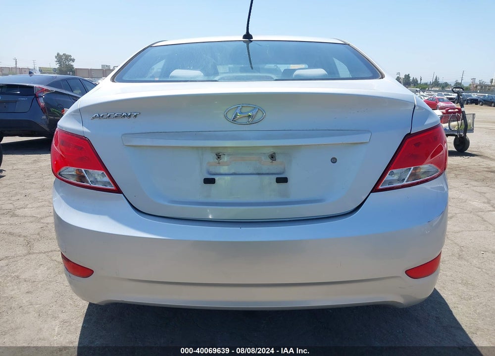 2015 HYUNDAI ACCENT GLS VIN: KMHCT4AE8FU804419