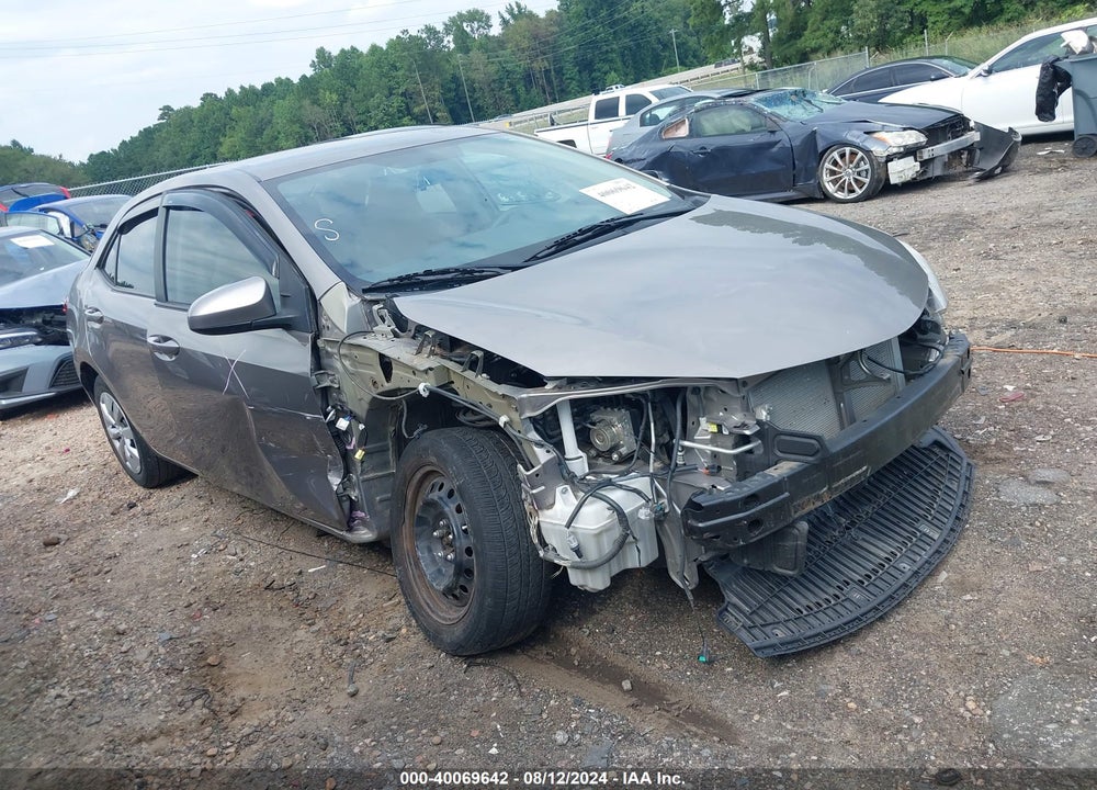 2016 TOYOTA COROLLA LE VIN: 2T1BURHE6GC687793