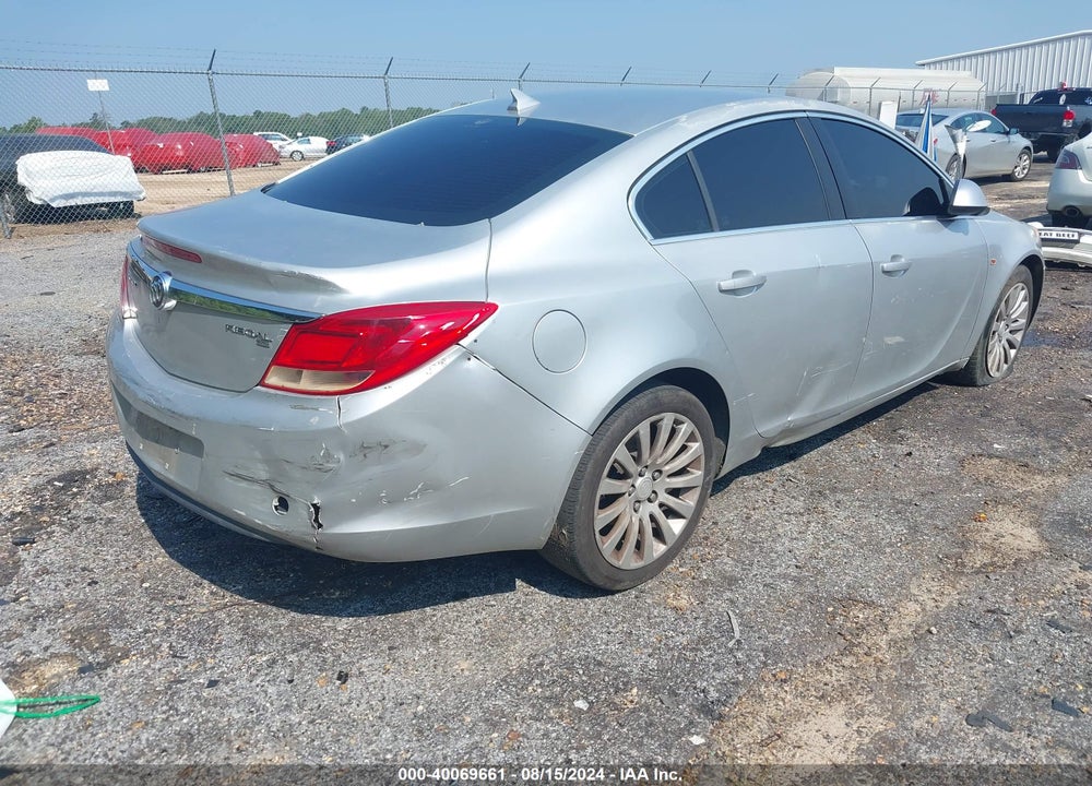 2011 BUICK REGAL CXL RUSSELSHEIM VIN: W04GN5EC3B1109849